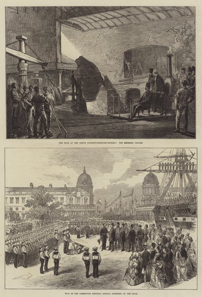 Wizyta szacha Persji autorstwa Sir John Charles Robinson
